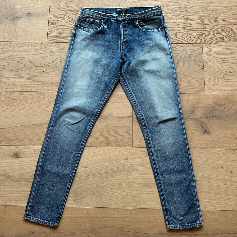 Saint Laurent Low Cut Jeans, Size: 27